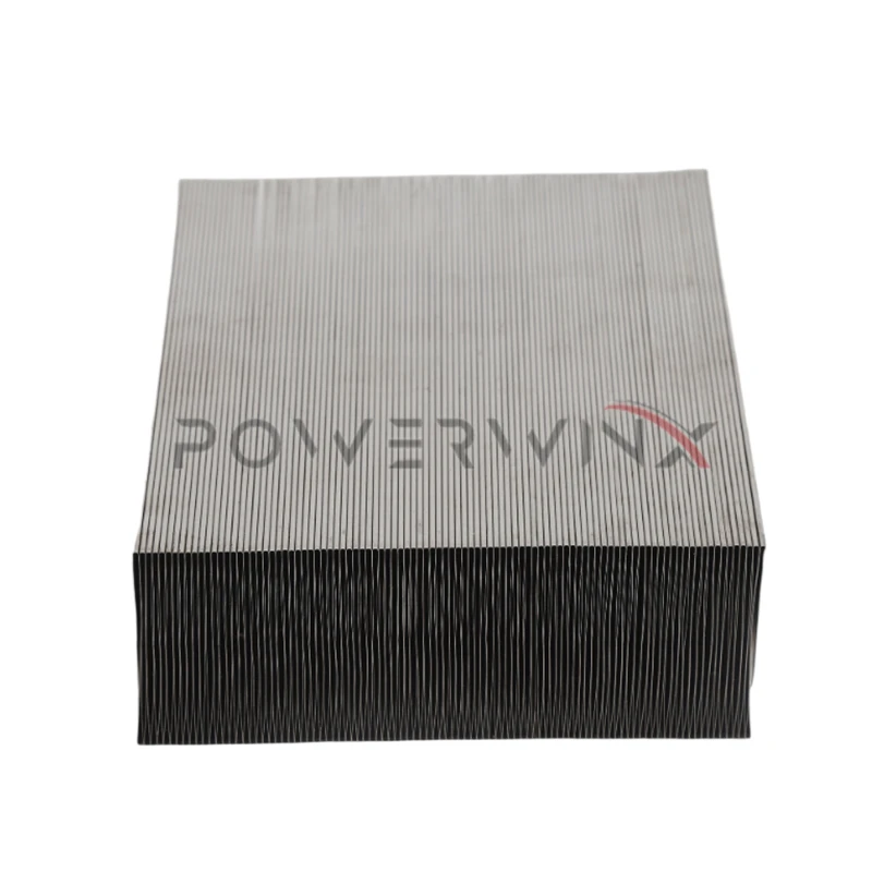 Stainless Steel Folded Fin Heat Sink